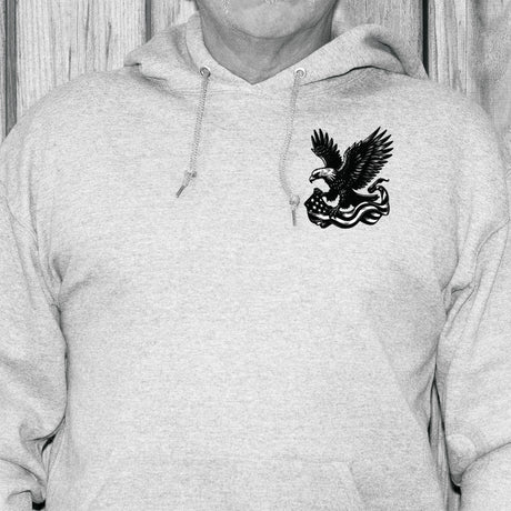 We The People 250 Years Eagle Hoodie- Back Design - SGT GRIT