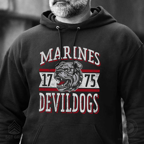 Marine Corps Devil Dogs Hoodie - SGT GRIT