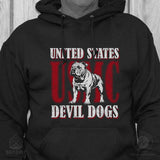 USMC Devil Dog Hoodie - SGT GRIT