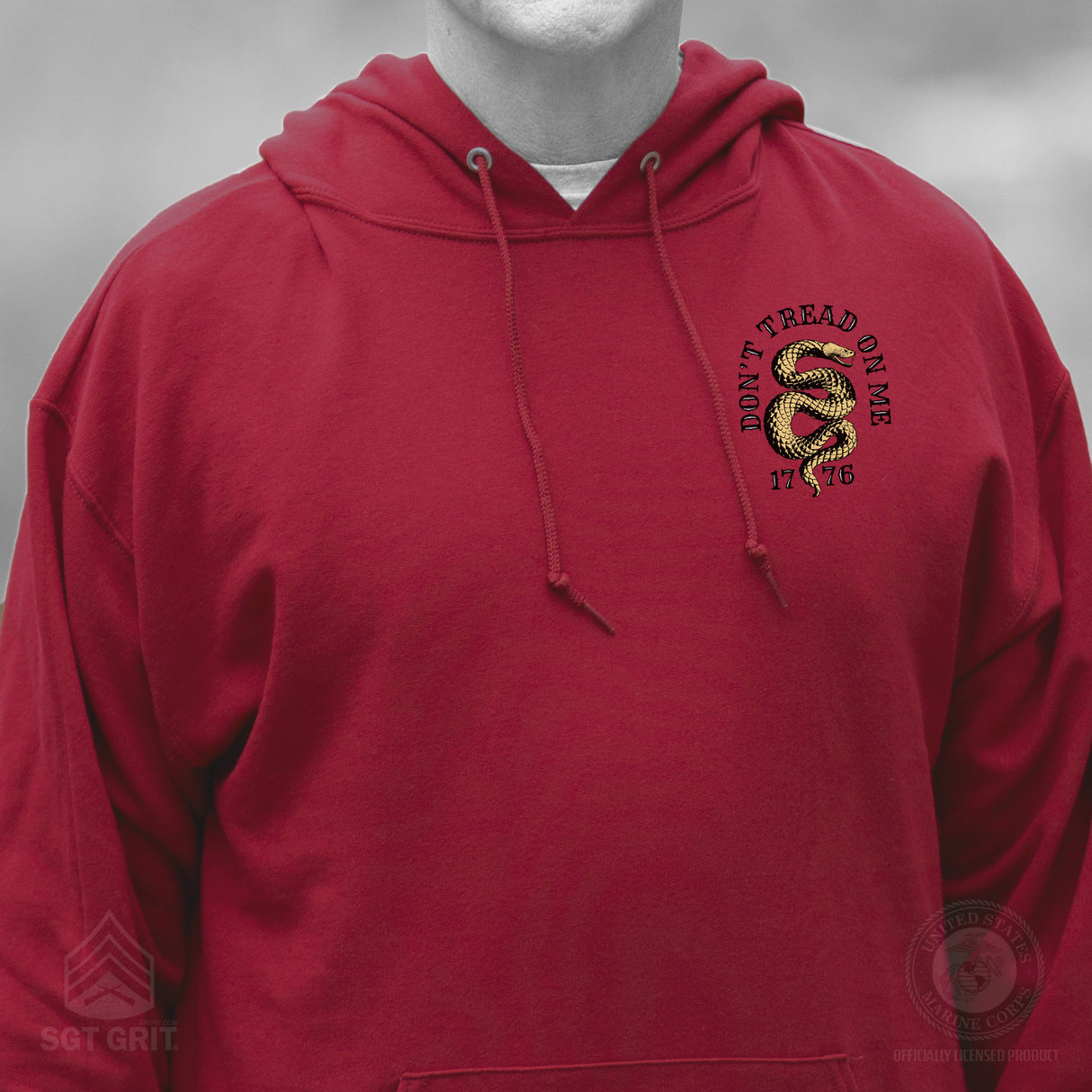 Don’t Tread On Me 1776 Hoodie - SGT GRIT