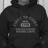 First to Fight Collegiate USMC Hoodie - SGT GRIT
