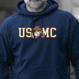 USMC Collegiate EGA Hoodie - SGT GRIT