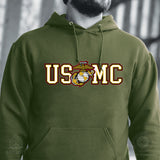 USMC Collegiate EGA Hoodie - SGT GRIT