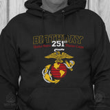 USMC 251st Birthday Hoodie - SGT GRIT
