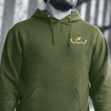 USMC Christmas Stocking Hoodie- Left Chest - SGT GRIT