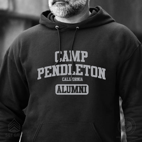 Marine Corps Camp Collegiate Alumni Hoodie - SGT GRIT