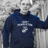 Marine Corps Base Collegiate EGA Hoodie - SGT GRIT