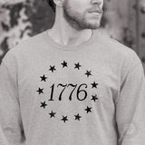 1776 Betsy Ross Flag Long Sleeve T-Shirt - SGT GRIT