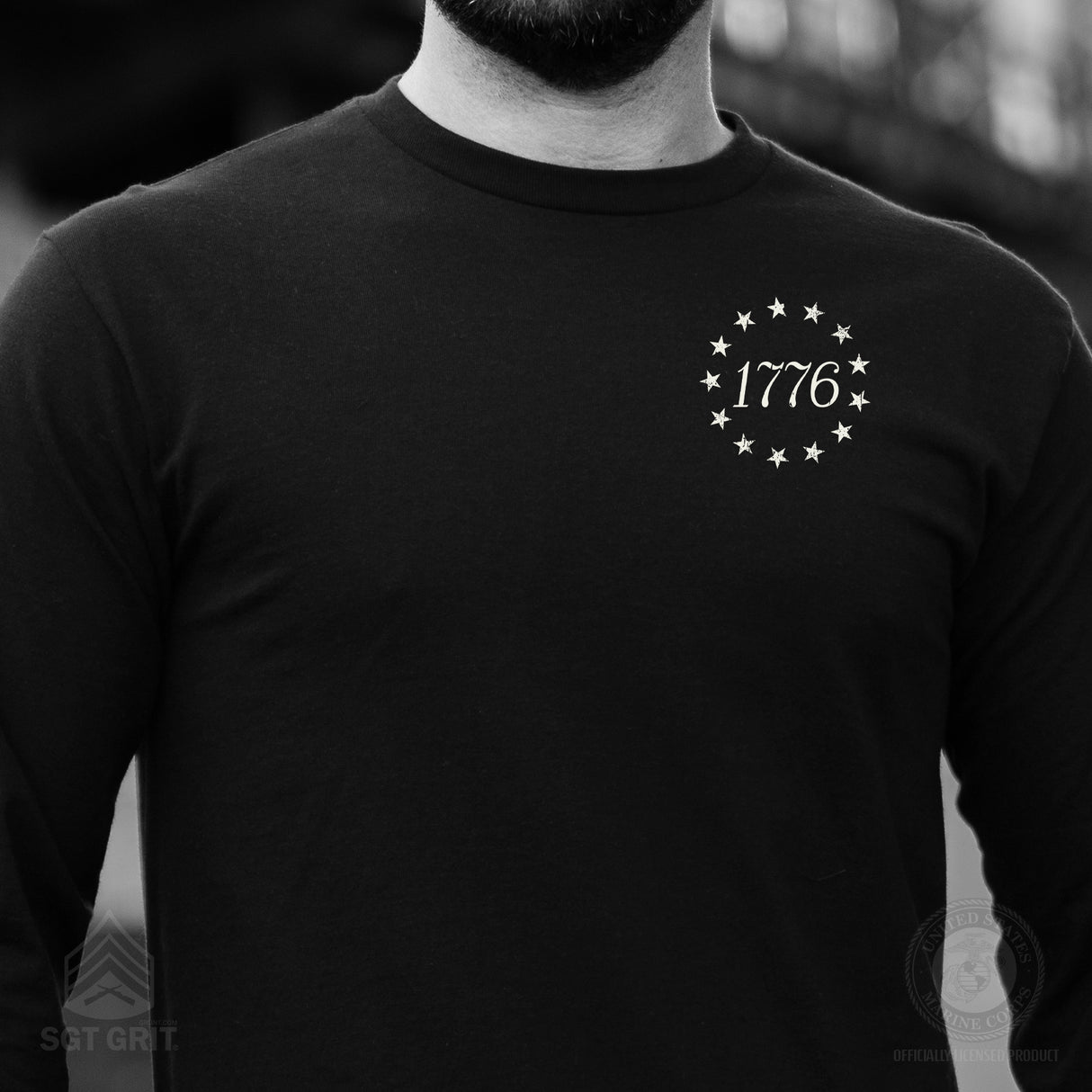 250 Years We The People Flag Long Sleeve T-Shirt - SGT GRIT