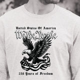 We The People 250 Years Eagle Long Sleeve T-Shirt - SGT GRIT