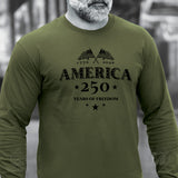 America 250 Years of Freedom Long Sleeve T-Shirt - SGT GRIT