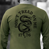 Don’t Tread On Me 1776 Long Sleeve T-Shirt - SGT GRIT