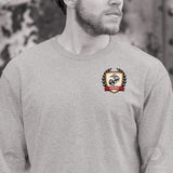 Collegiate Left Chest Crest Long Sleeve T-shirt - SGT GRIT