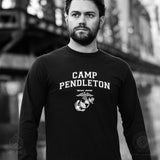 Marine Corps Base Collegiate EGA Long Sleeve T-Shirt - SGT GRIT