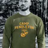 Marine Corps Base Collegiate EGA Long Sleeve T-Shirt - SGT GRIT