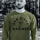 MCRD Vintage Long Sleeve T-Shirt - SGT GRIT