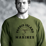 MCRD Vintage Eagle & Anchor Sweatshirt - SGT GRIT