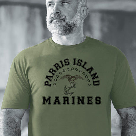 MCRD Vintage Eagle & Anchor T-Shirt - SGT GRIT