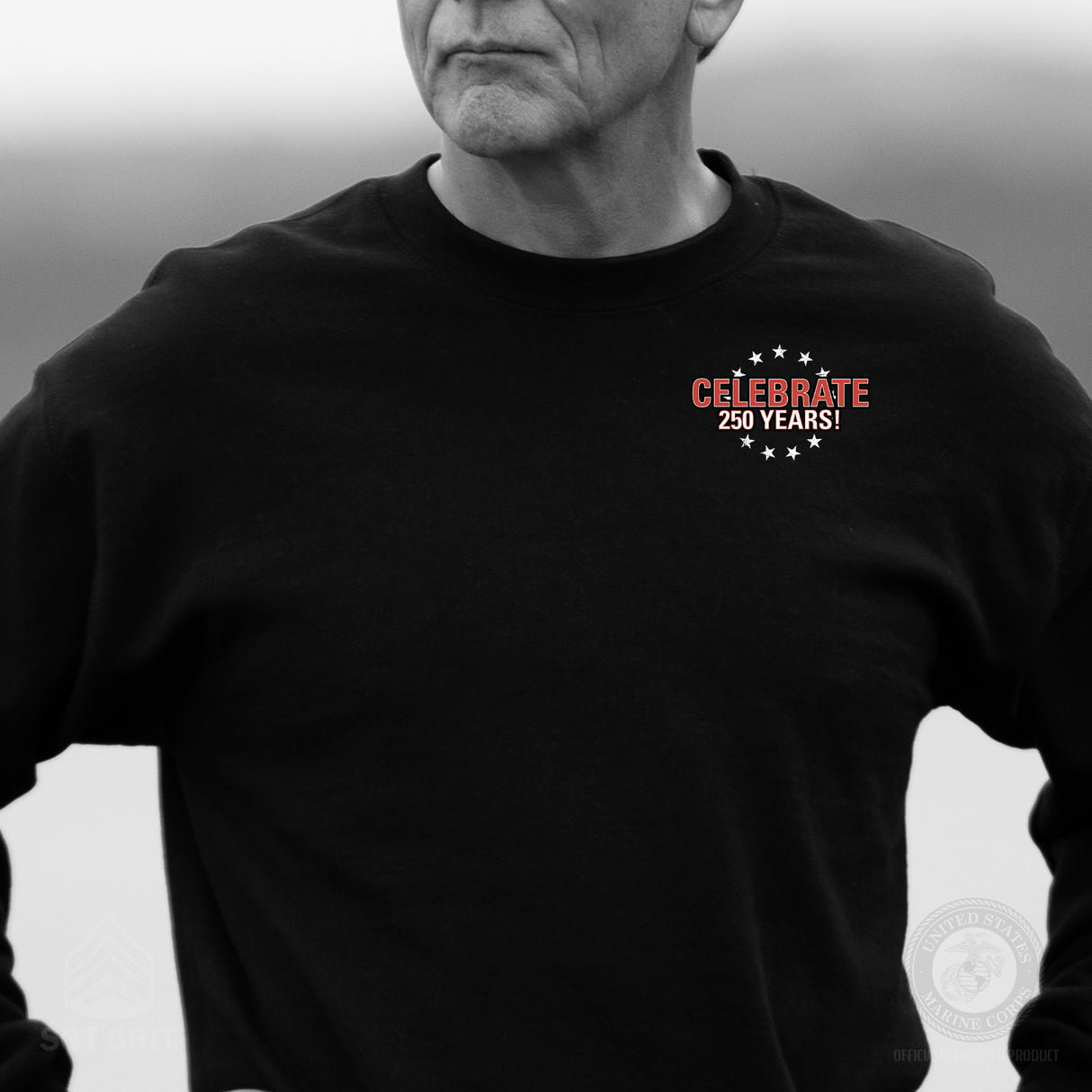 I Want You to Celebrate 250 Years Sweatshirt - Back Design - SGT GRIT