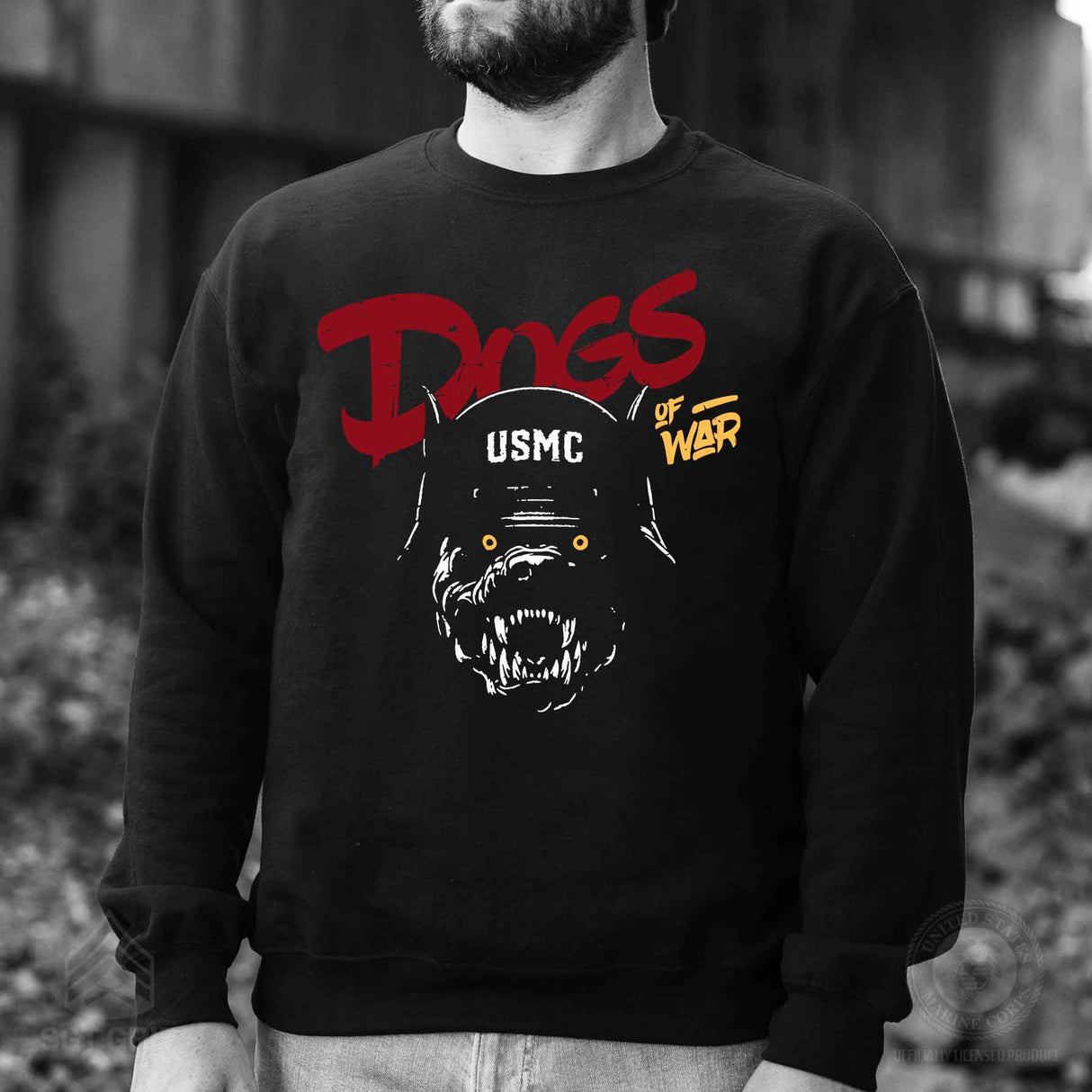 Dogs of War USMC Sweatshirt - SGT GRIT