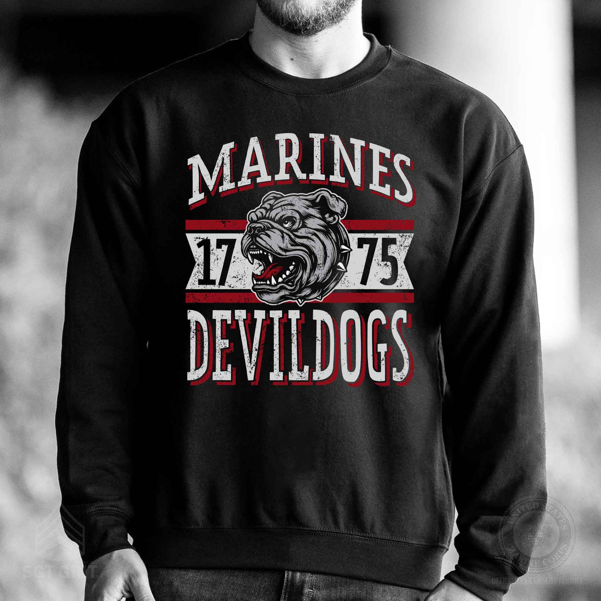 Marine Corps Devil Dogs Sweatshirt - SGT GRIT