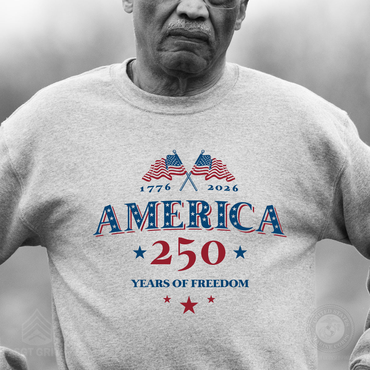 America 250 Years of Freedom Sweatshirt - SGT GRIT
