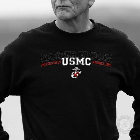 Semper Fidelis United States Marine Corps Sweatshirt - SGT GRIT