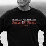 USMC Semper Fidelis Sweatshirt - SGT GRIT