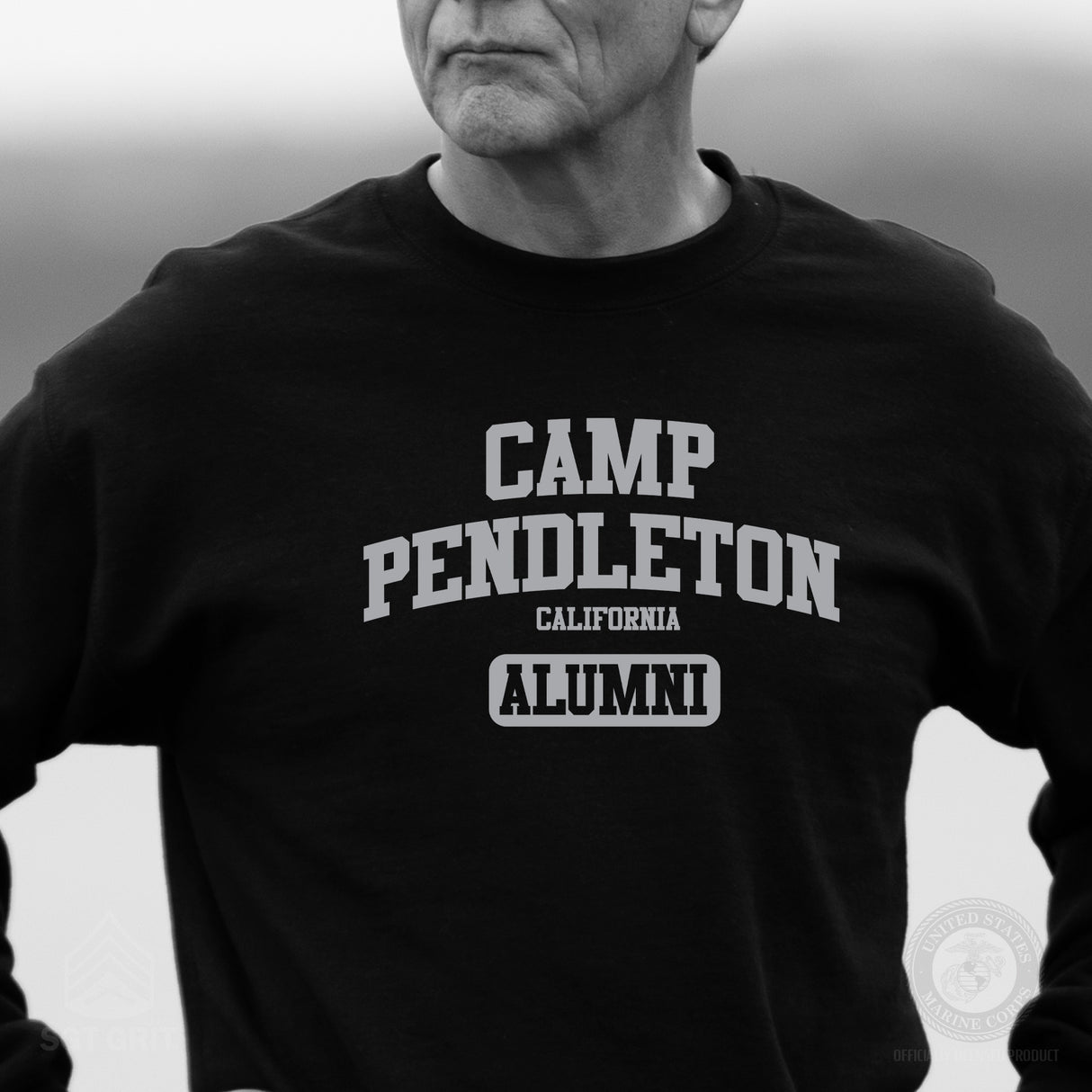 Marine Corps Base Collegiate Alumni Sweatshirt - SGT GRIT