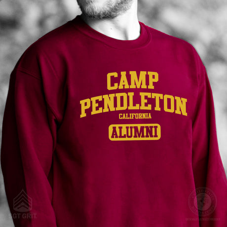 Marine Corps Base Collegiate Alumni Sweatshirt - SGT GRIT