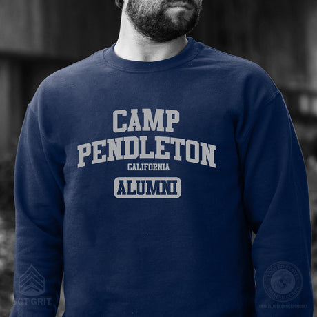 Marine Corps Base Collegiate Alumni Sweatshirt - SGT GRIT