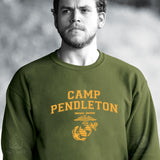 Marine Corps Base Collegiate EGA Sweatshirt - SGT GRIT