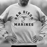 MCRD Vintage Eagle & Anchor Sweatshirt - SGT GRIT