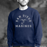 MCRD Vintage Eagle & Anchor Sweatshirt - SGT GRIT