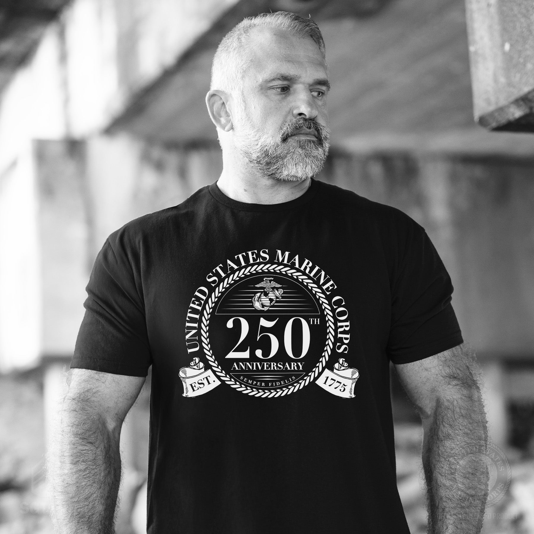 USMC 250th Anniversary Formal T-Shirt | Marine Corps Pride – SGT GRIT