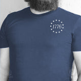 1776 Betsy Ross Flag T-Shirt - Back Design - SGT GRIT