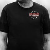 Cheers to 250 Years of Freedom T-Shirt - Back Design - SGT GRIT