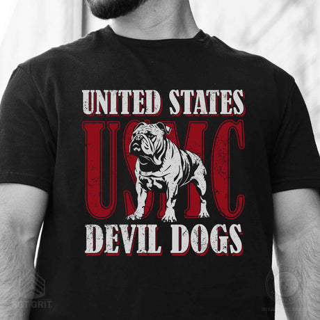 USMC Devil Dog T-Shirt - SGT GRIT