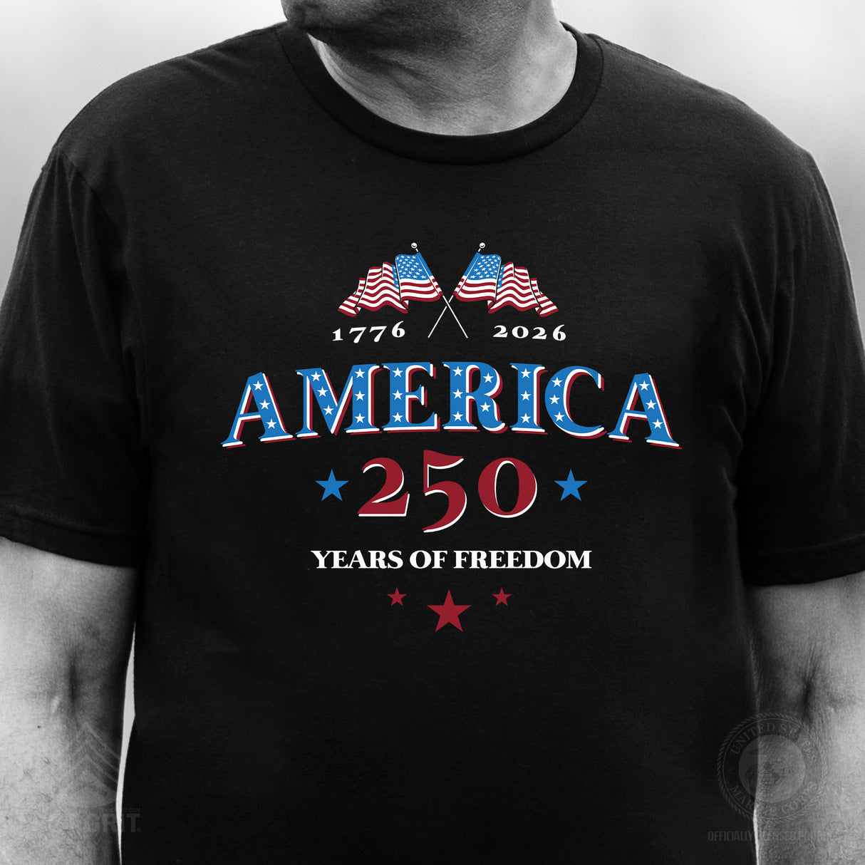 America 250 Years of Freedom T-Shirt - SGT GRIT