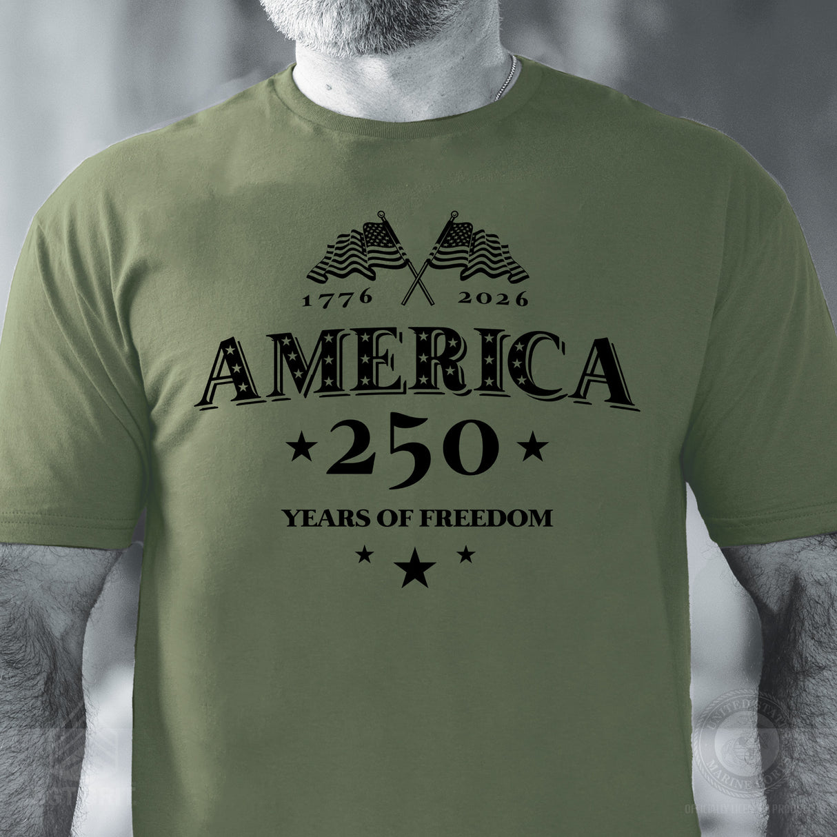 America 250 Years of Freedom T-Shirt - SGT GRIT