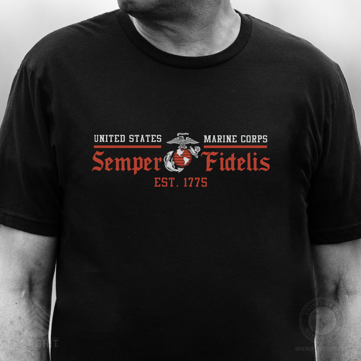 USMC Semper Fidelis T-Shirt - SGT GRIT