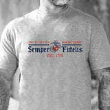 USMC Semper Fidelis T-Shirt - SGT GRIT