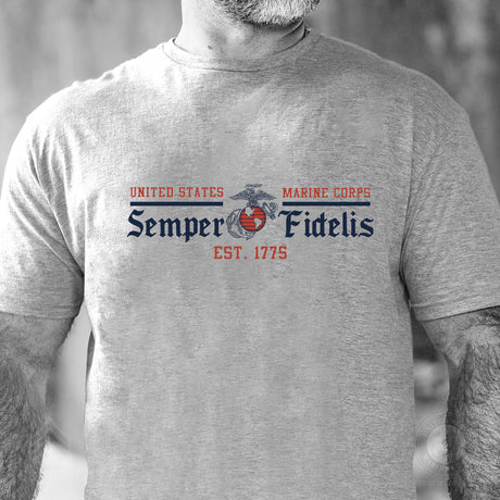 USMC Semper Fidelis T-Shirt - SGT GRIT