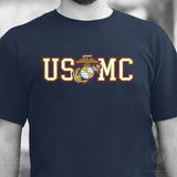 USMC Collegiate EGA T-Shirt - SGT GRIT