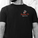 USMC Battle Ready ’75 T-Shirt – Back Design - SGT GRIT