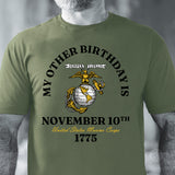 My Other Birthday Marine Corps T-Shirt - SGT GRIT