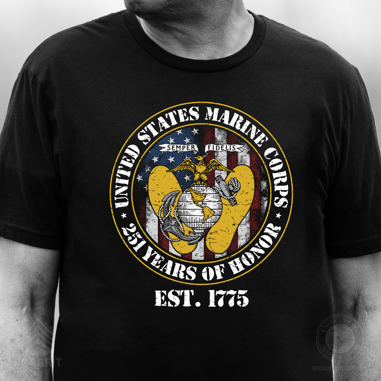 USMC 251st Birthday T-Shirt - SGT GRIT