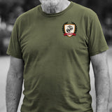 USMC Collegiate Crest T-shirt - SGT GRIT