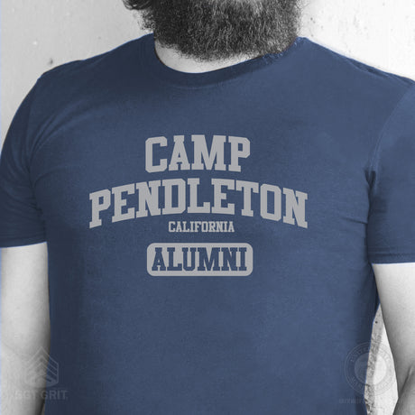 Marine Corps Base Collegiate Alumni T-Shirt - SGT GRIT