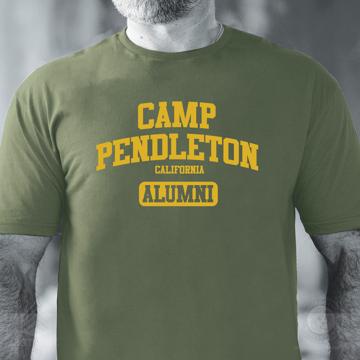 Marine Corps Base Collegiate Alumni T-Shirt - SGT GRIT